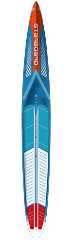 2025 STARBOARD 14'0" X 20.5" ALL STAR BLUE CARBON SANDWICH SUP BOARD WITH CARRYING CASE