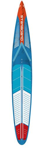 2025 STARBOARD 14'0" x 24.5" ALL STAR BLUE CARBON SANDWICH SUP BOARD WITH CARRYING CASE