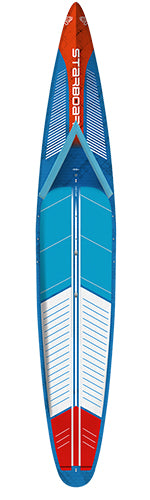 2025 STARBOARD 14'0" x 28" ALL STAR BLUE CARBON SANDWICH SUP BOARD WITH CARRYING CASE