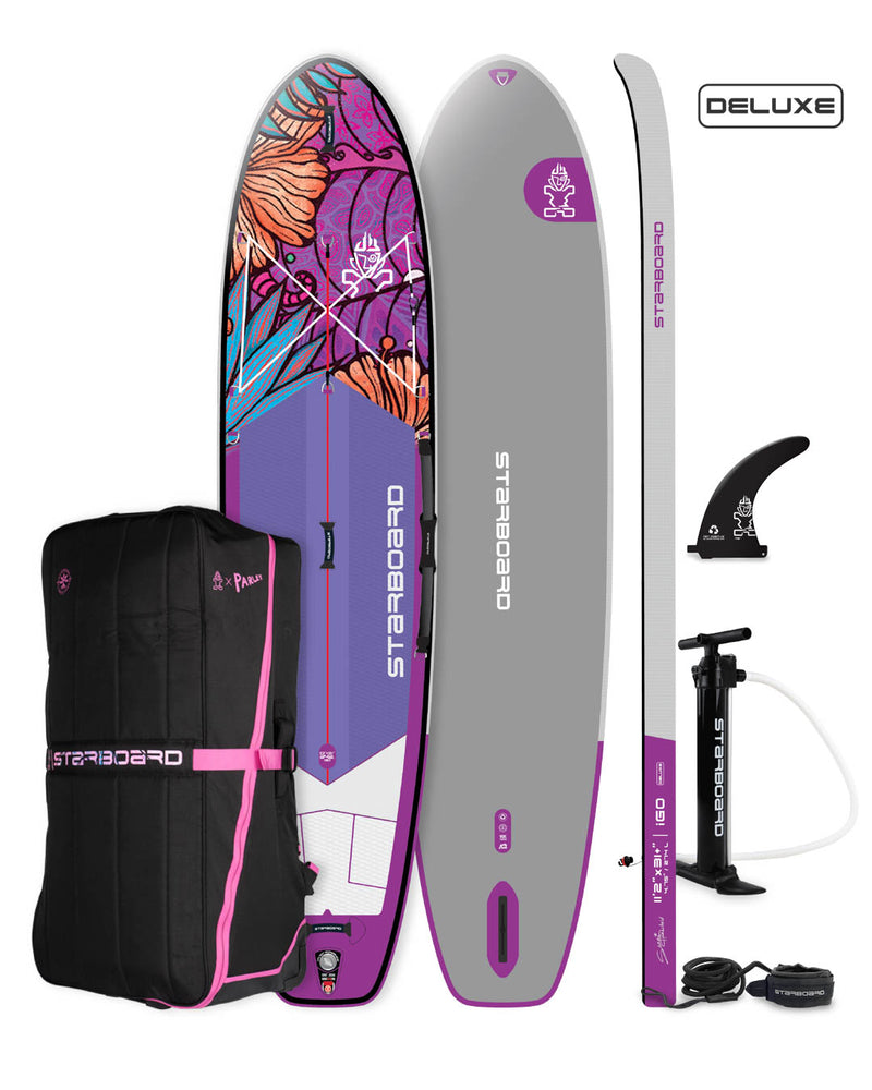 2025 STARBOARD INFLATABLE 11'2" X 31+" X 6" iGO DELUXE SUN SUP BOARD