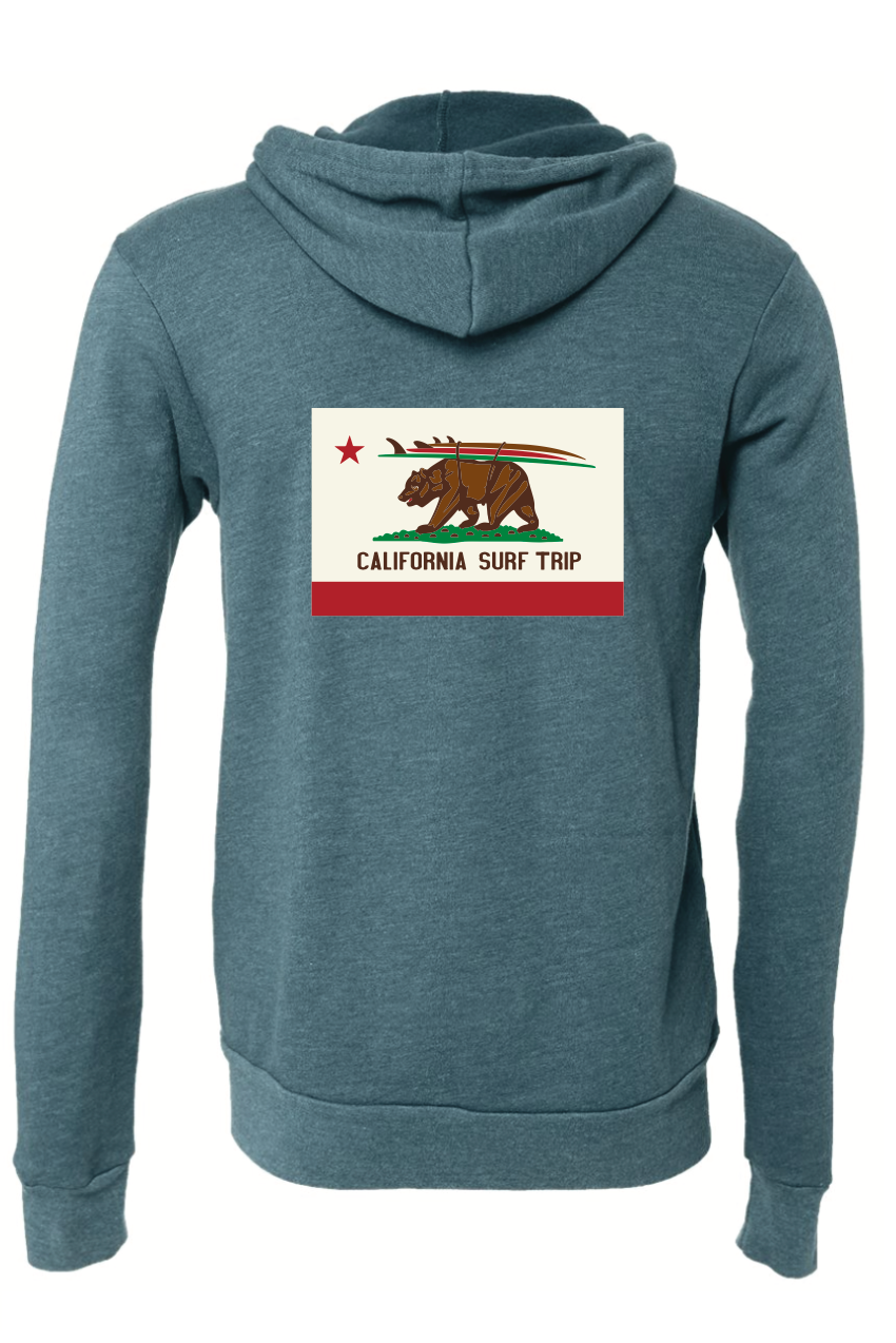 Poseidon California Surf Trip Hoodie - Deep Teal