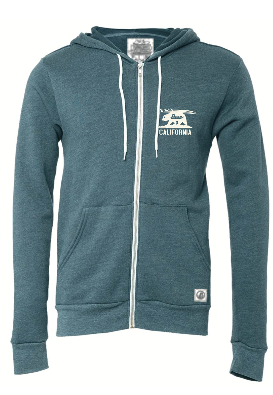 Poseidon California Surf Trip Hoodie - Deep Teal