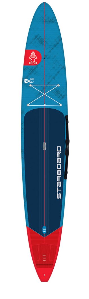 2025 STARBOARD 12'6" x 28" GENERATION BLUE CARBON SUP WITH CARRYING CASE