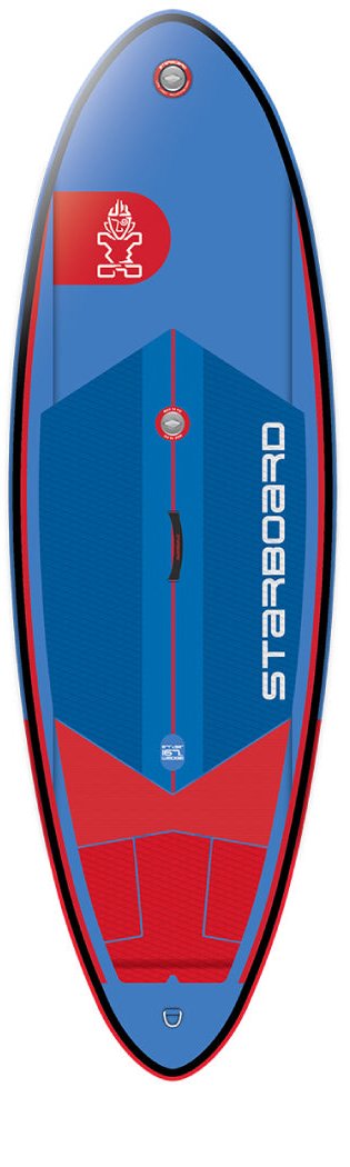 2025 STARBOARD INFLATABLE 8'7" X 32" WEDGE DELUXE DOUBLE CHAMBER SUP BOARD