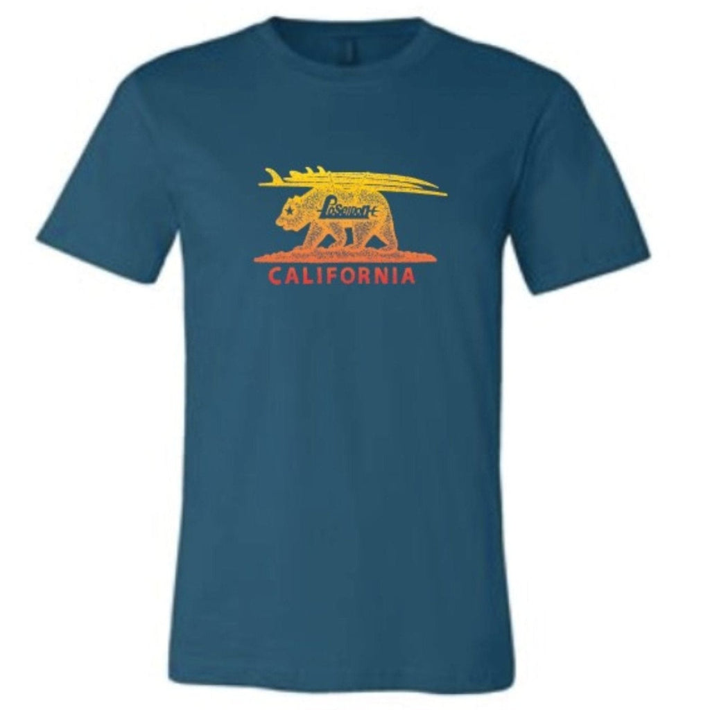 Poseidon California Bear Short Sleeve Tee - Teal