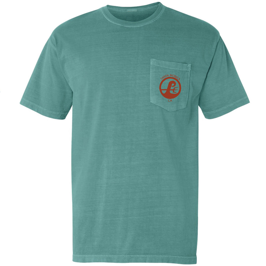 Short Sleeve Monogram Pocket T-Shirt